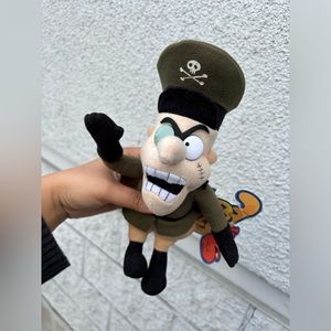 1999 Fearless Leader Rocky & Bullwinkle Plush Toy